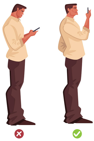 Stop Texting to Avoid Pain